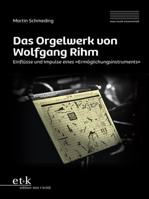 cover image of Das Orgelwerk von Wolfgang Rihm